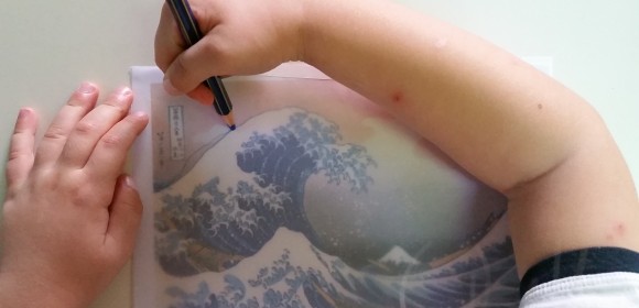 La mostra di Hokusai vista dalla classe della maestra Ila